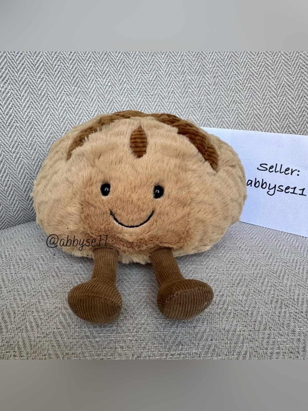 Jellycat Amuseables Sourdough - Authentic - Brand New With Tags - Fast Ship